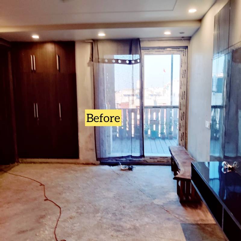 Before makeover - home study South Delhi