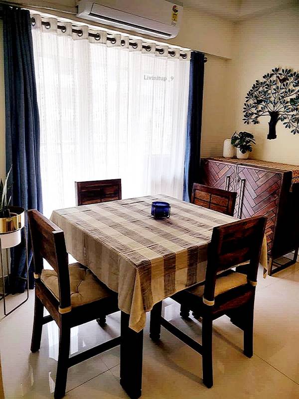 Small dining room space design Mumbai